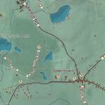 Beautifully Detailed Map of Greenfield, New Hampshire