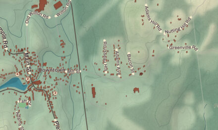 Beautifully Detailed Map of Greenville, New Hampshire