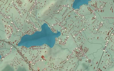 Beautifully Detailed Map of Hampstead, New Hampshire