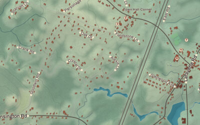 Beautifully Detailed Map of Hampton Falls, New Hampshire