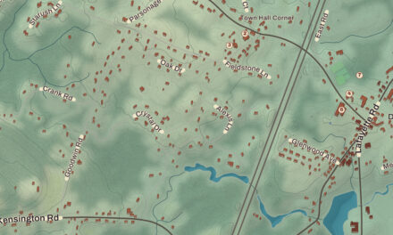 Beautifully Detailed Map of Hampton Falls, New Hampshire