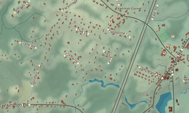 Beautifully Detailed Map of Hampton Falls, New Hampshire