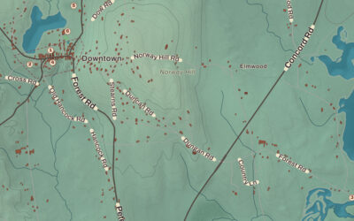 Beautifully Detailed Map of Hancock, New Hampshire