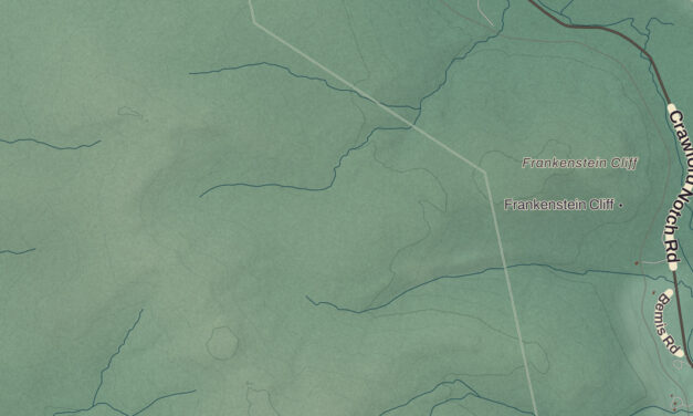 Beautifully Detailed Map of Hart’s Location, New Hampshire