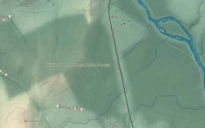 Beautifully Detailed Map of Hill, New Hampshire