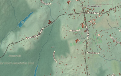 Beautifully Detailed Map of Hollis, New Hampshire