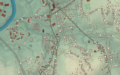 Beautifully Detailed Map of Hooksett, New Hampshire