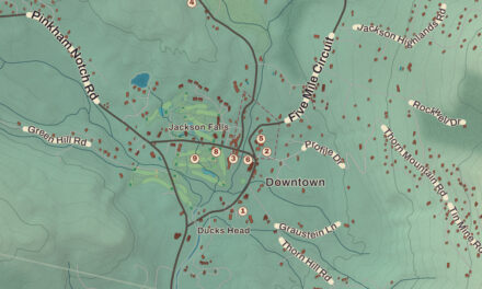Beautifully Detailed Map of Jackson, New Hampshire