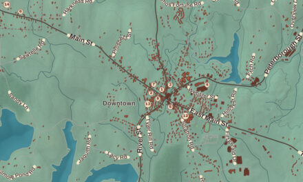 Beautifully Detailed Map of Jaffrey, New Hampshire