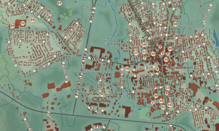 Beautifully Detailed Map of Keene, New Hampshire
