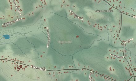 Beautifully Detailed Map of Kensington, New Hampshire