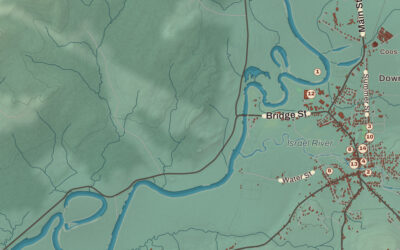Beautifully Detailed Map of Lancaster, New Hampshire
