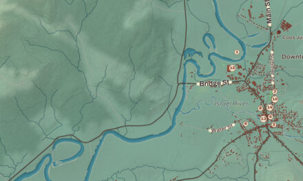 Beautifully Detailed Map of Lancaster, New Hampshire