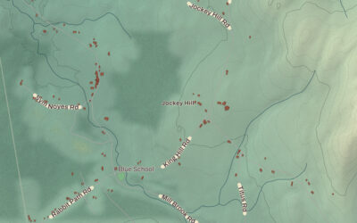 Beautifully Detailed Map of Landaff, New Hampshire