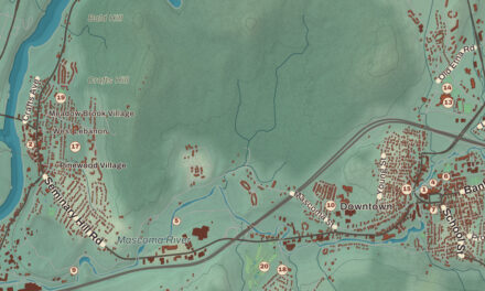 Beautifully Detailed Map of Lebanon, New Hampshire