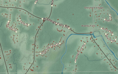 Beautifully Detailed Map of Lee, New Hampshire