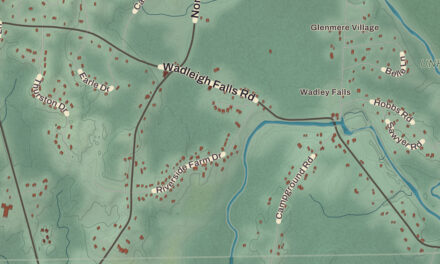 Beautifully Detailed Map of Lee, New Hampshire