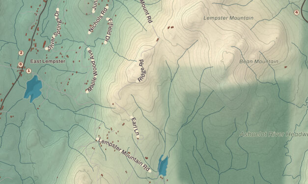 Beautifully Detailed Map of Lempster, New Hampshire