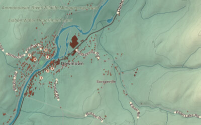 Beautifully Detailed Map of Lisbon, New Hampshire