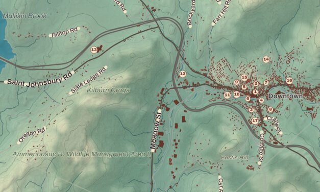 Beautifully Detailed Map of Littleton, New Hampshire