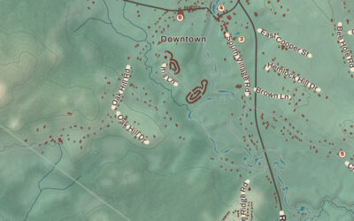 Beautifully Detailed Map of Loudon, New Hampshire