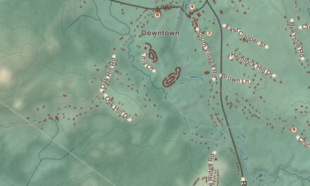 Beautifully Detailed Map of Loudon, New Hampshire