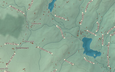 Beautifully Detailed Map of Lyman, New Hampshire
