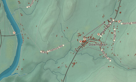 Beautifully Detailed Map of Lyme, New Hampshire