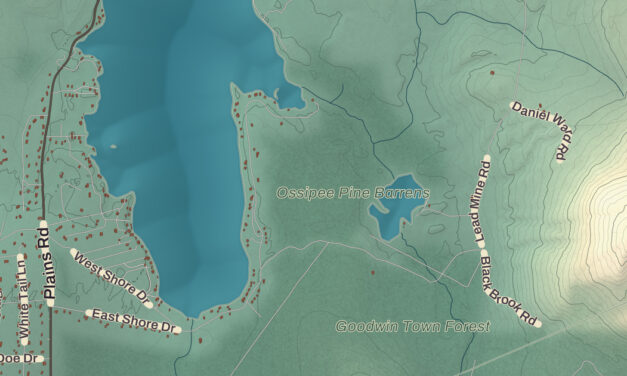 Beautifully Detailed Map of Madison, New Hampshire