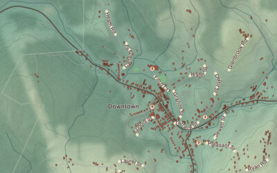 Beautifully Detailed Map of Marlborough, New Hampshire