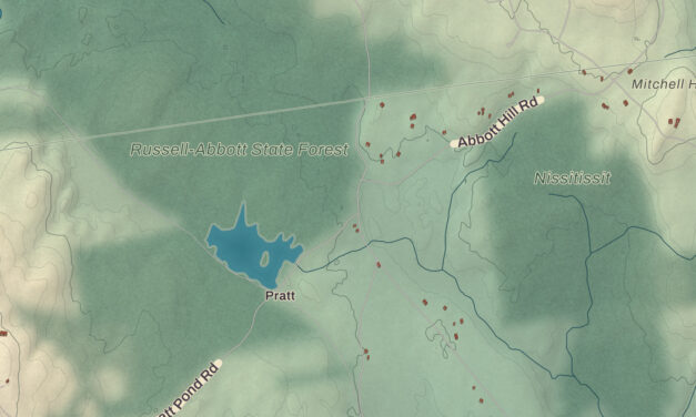 Beautifully Detailed Map of Mason, New Hampshire