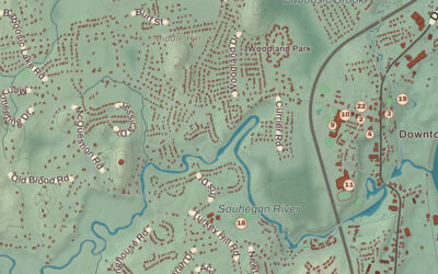 Beautifully Detailed Map of Merrimack, New Hampshire
