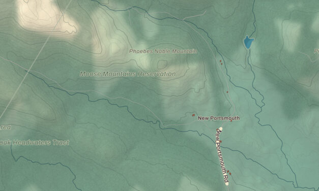 Beautifully Detailed Map of Middleton, New Hampshire
