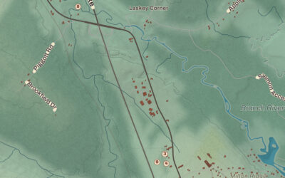 Beautifully Detailed Map of Milton, New Hampshire