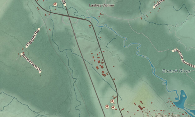 Beautifully Detailed Map of Milton, New Hampshire
