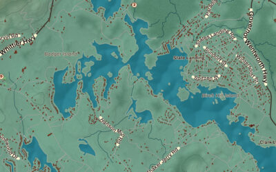 Beautifully Detailed Map of Moultonborough, New Hampshire