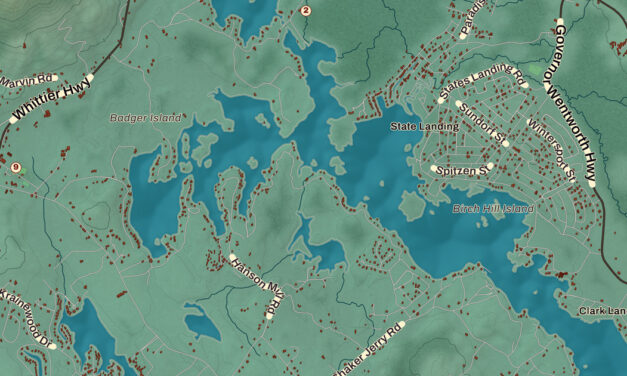 Beautifully Detailed Map of Moultonborough, New Hampshire