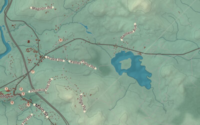 Beautifully Detailed Map of New Hampton, New Hampshire