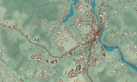 Beautifully Detailed Map of Newmarket, New Hampshire