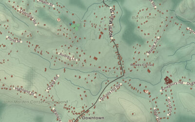 Beautifully Detailed Map of Newton, New Hampshire