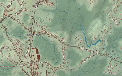 Beautifully Detailed Map of North Hampton, New Hampshire