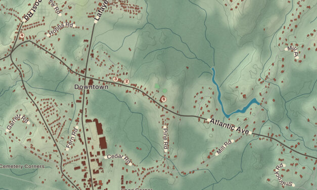 Beautifully Detailed Map of North Hampton, New Hampshire