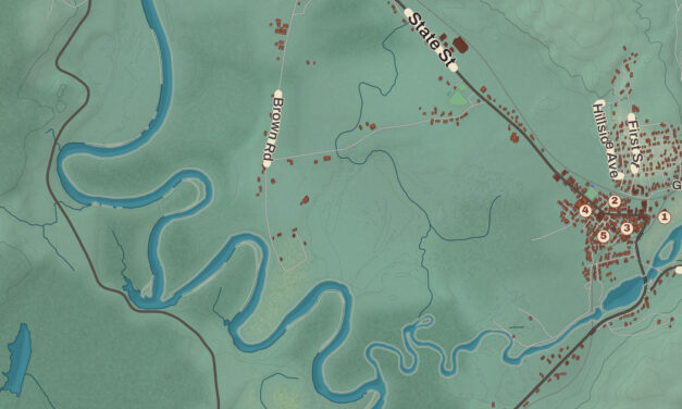 Beautifully Detailed Map of Northumberland, New Hampshire