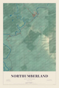Map of Northumberland, New Hampshire