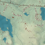 Beautifully Detailed Map of Northwood, New Hampshire