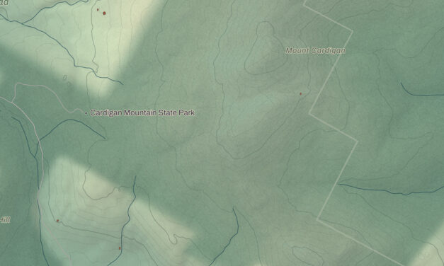 Beautifully Detailed Map of Orange, New Hampshire