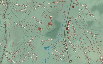 Beautifully Detailed Map of Pelham, New Hampshire