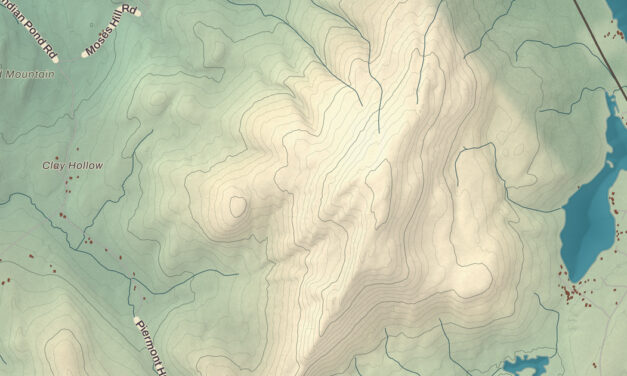 Beautifully Detailed Map of Piermont, New Hampshire
