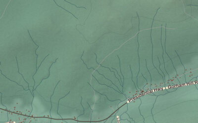 Beautifully Detailed Map of Randolph, New Hampshire