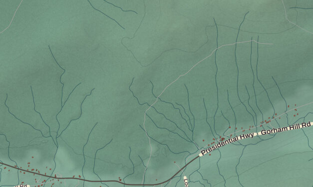 Beautifully Detailed Map of Randolph, New Hampshire